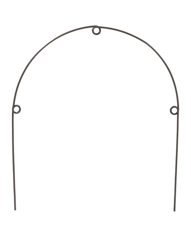Tunnelbogen aus Metall 51 cm x 55,5 cm · für Anzuchtvlies, Folie oder Insektenschutznetz